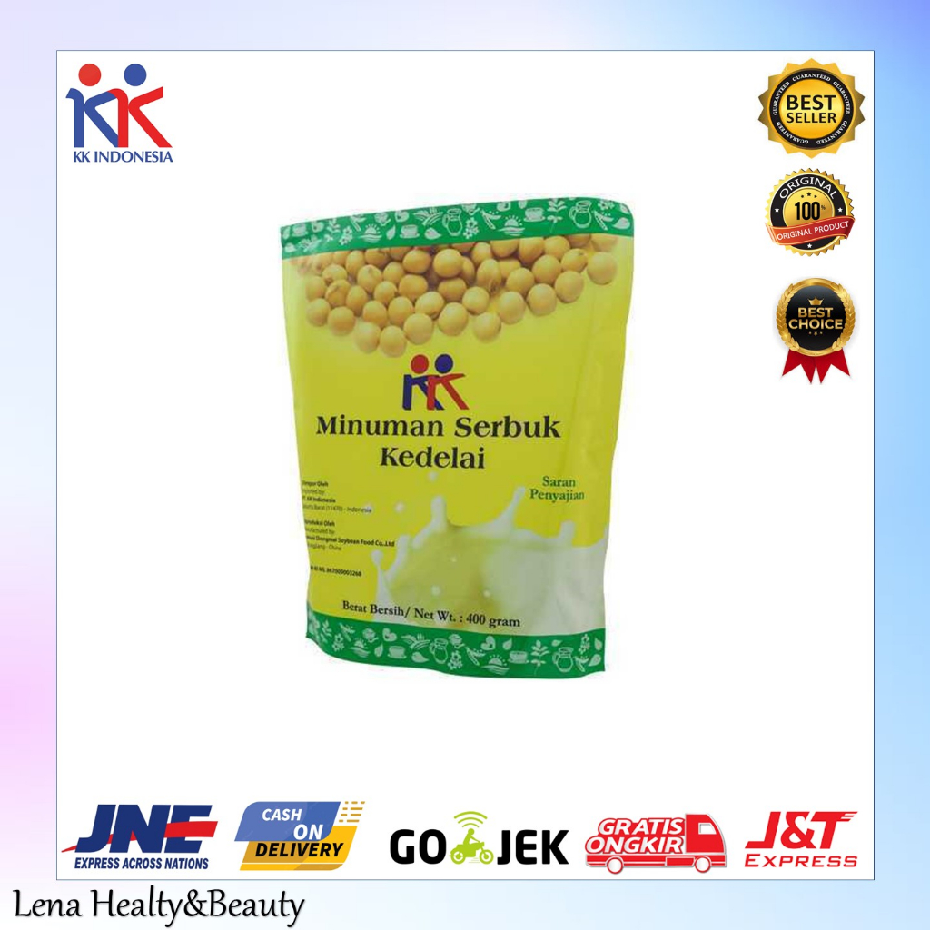 

KK Minuman Serbuk Kedelai Soya Bean KK Indonesia Original Susu Kedelai Kaya Nutrisi Dan Protein Bebas Kolesterol