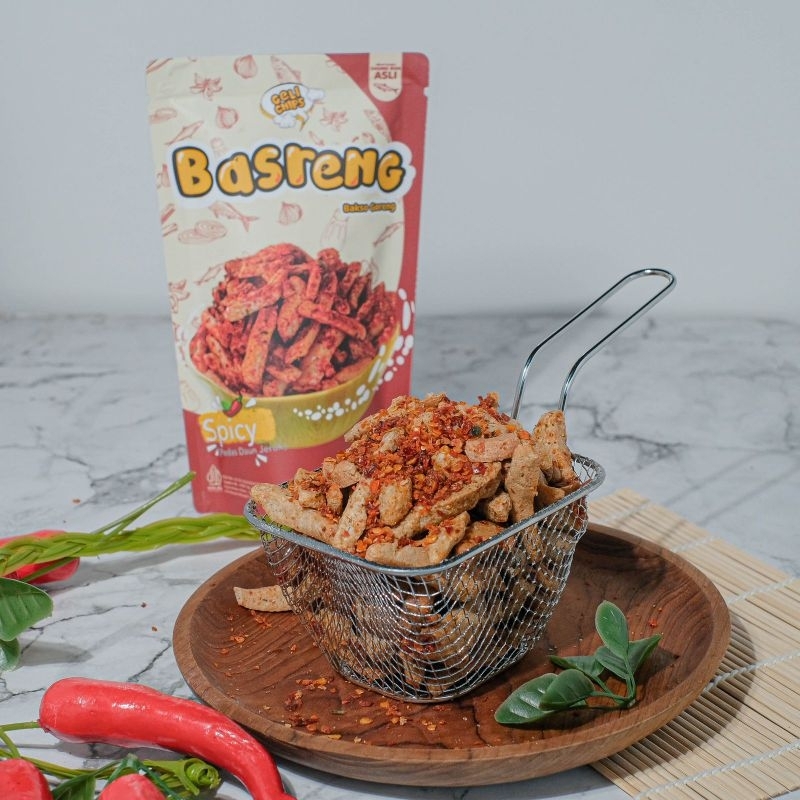 

BASRENG PEDAS GELI CHIPS SPICY