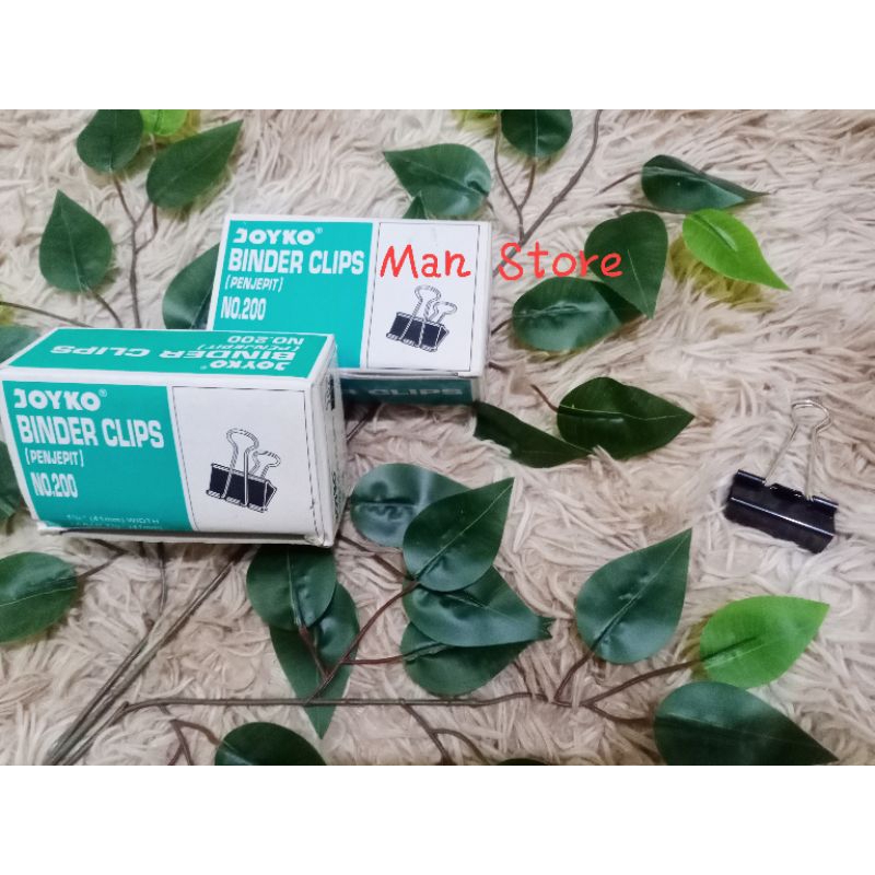

Joyco Binder Clip No. 200 @ Box isi 12