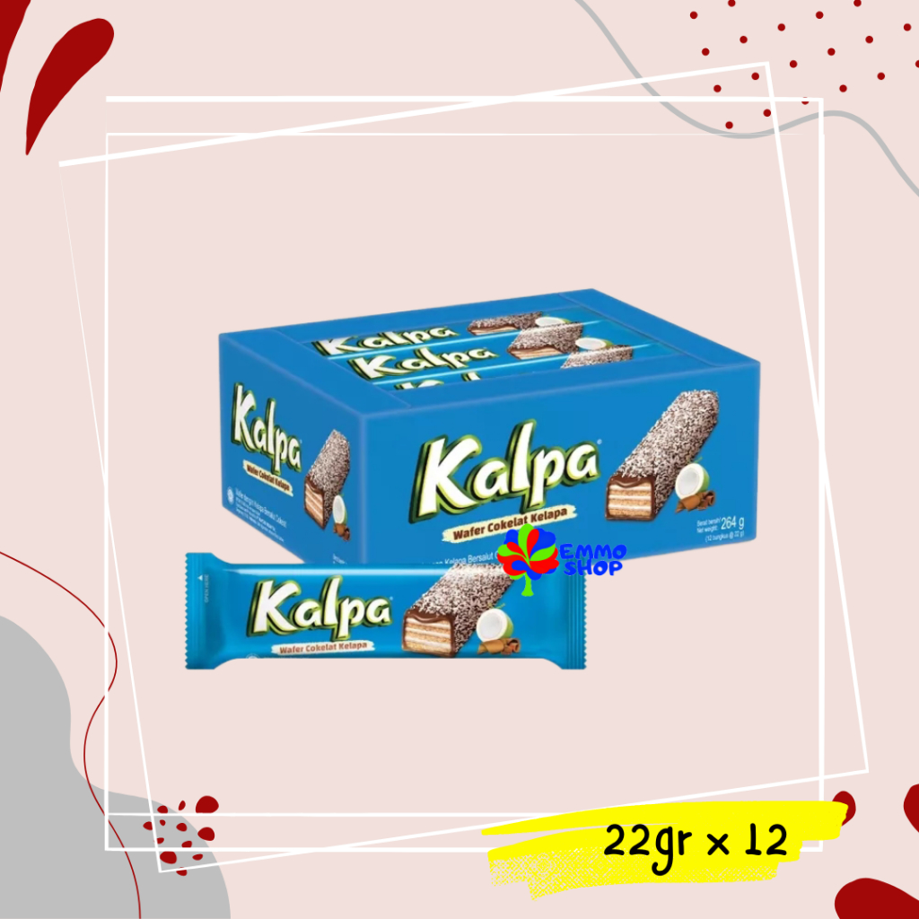 

Kalpa Box Wafer Cokelat Kelapa 12 Pcs