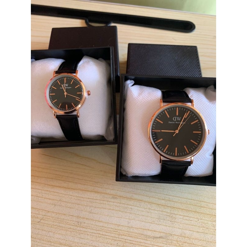 Jam Tangan Couple DW Kulit