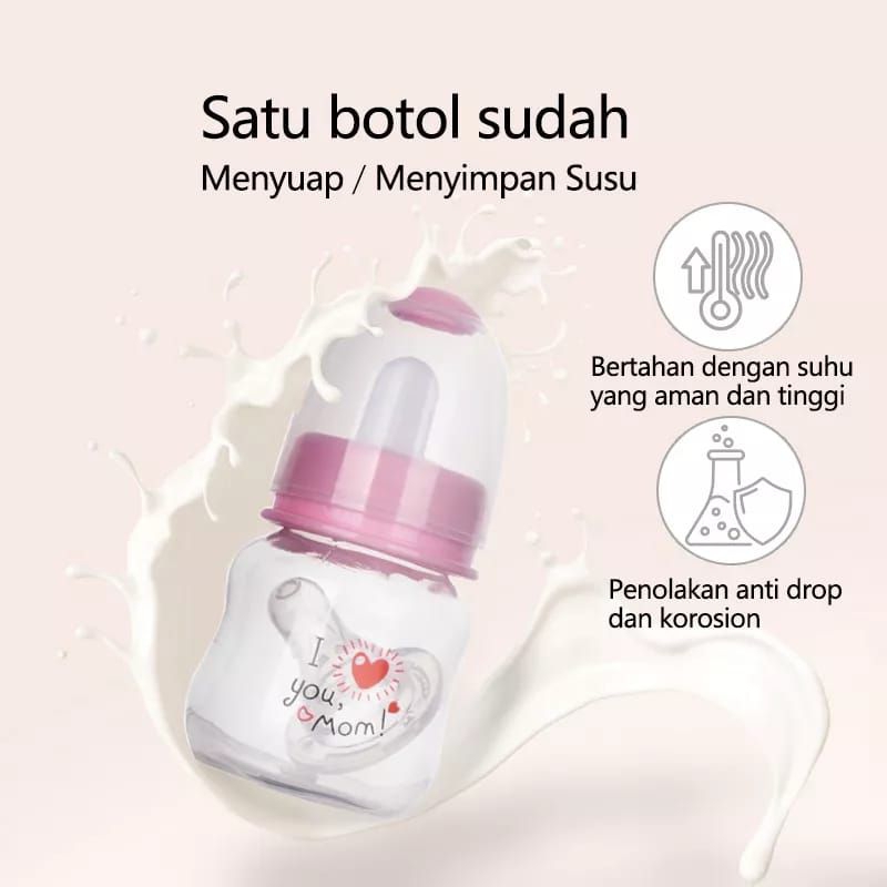 [rumahbayipdg] Botol susu bayi New born 2in1 milk bottle 60 ml