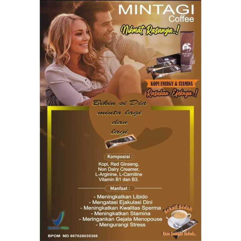 Mintagi Kopi Stamina 1 Box Isi 2 Sachet