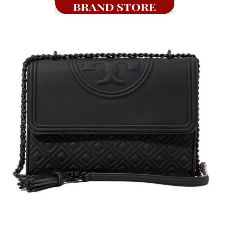 SALE - Tas Selempang Import Vintage Wanita Hitam Rantai Tas Kekinian