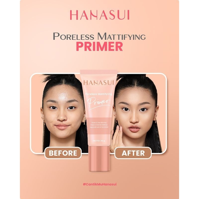 Hanasui Poreless Mattifying Primer | Primer Hanasui