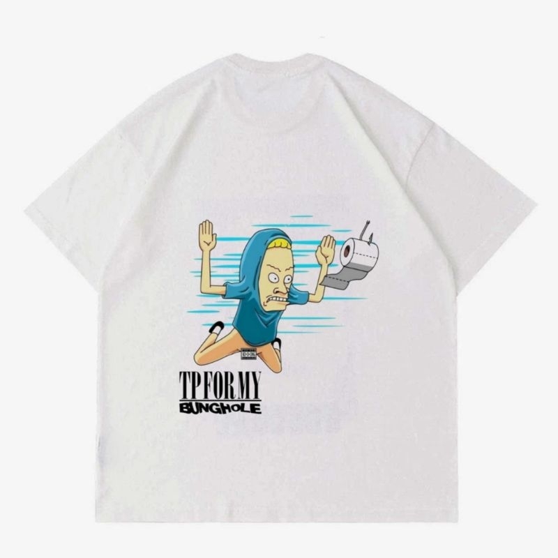 TSHIRT BEAVIS BUT HEAD NIRVANA | KAOS BEAVIS BUT HEAD NIRVANA UNISEX