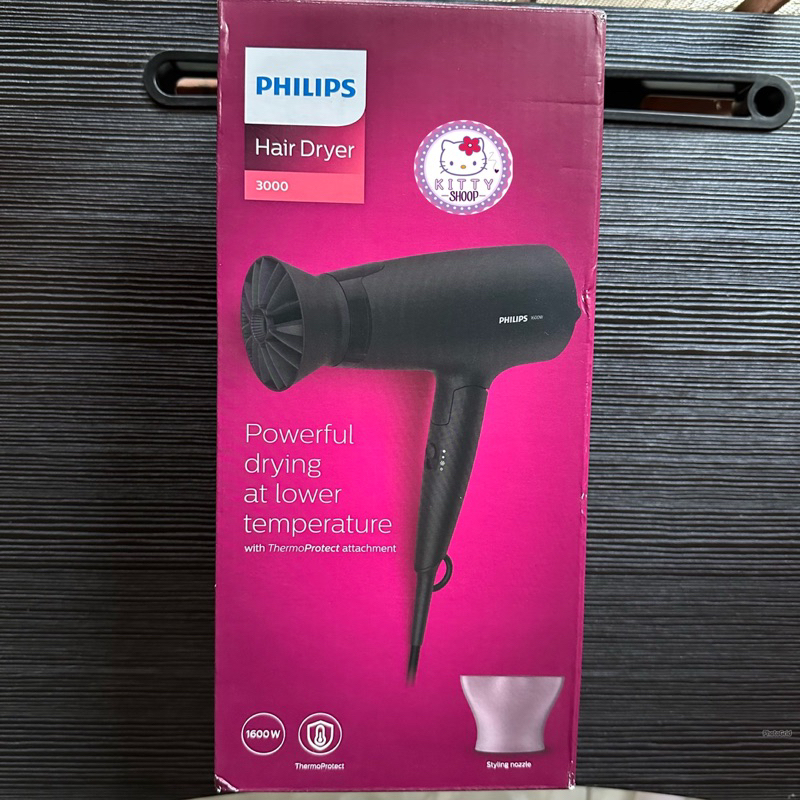 Philips Hair Dryer 3000 Series BHD308/10 Pengering Rambut