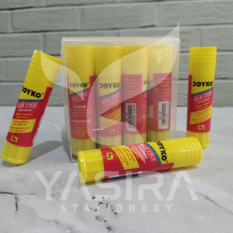 

12 PCS SATU LUSIN Glue Stick Joyko Lem Batangan Lem Stik Lem Putar Joyko