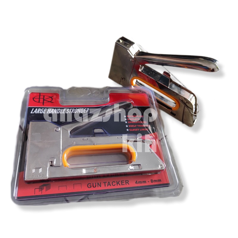 

STAPLES STAPLER GUNTACKER GANTEKER / STAPLES TEMBAK UNTUK JOK KURSI KAYU