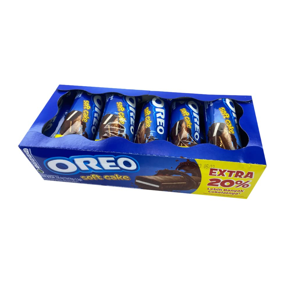 

Oreo Soft Cake Cream Vanilla Isi 12Pcs