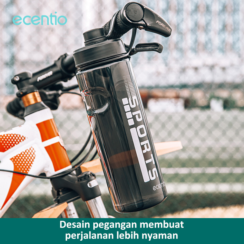 ecentio Botol minum Botol Air Minum 1.3 liter Big size olahraga Bottle BPA free