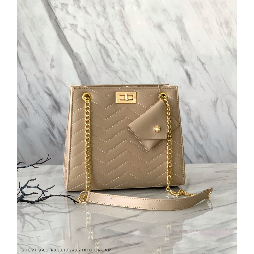 TAS WANITA SELEMPANG KEKINIAN BIG SIZE SHEVI BAG