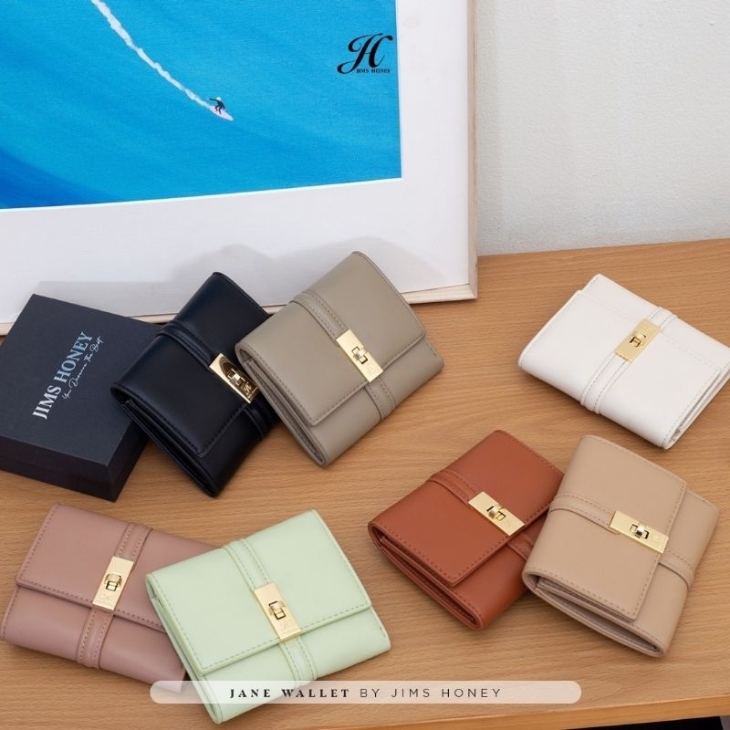 Jimshoney - JANE Wallet Dompet Lipat Free Box Exlusive