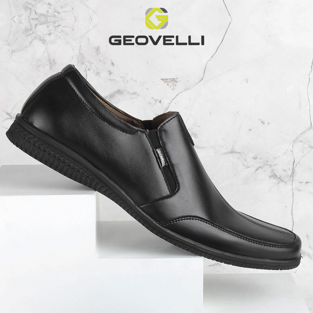 Sepatu Pantopel Pria | Sepatu Pantofel Formal Pria Best Seller Kualitas Premium Brand Lokal Geovelli