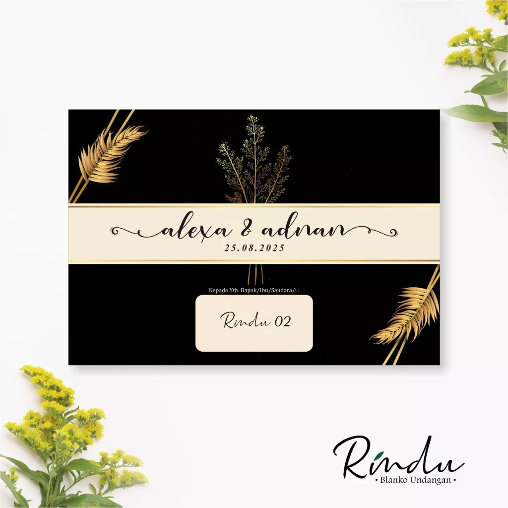 

Undangan Estetik Murah | Undangan Kekinian Free Gift