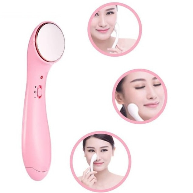 Setrika Wajah Ion Elektrik Face Massager Pemijat