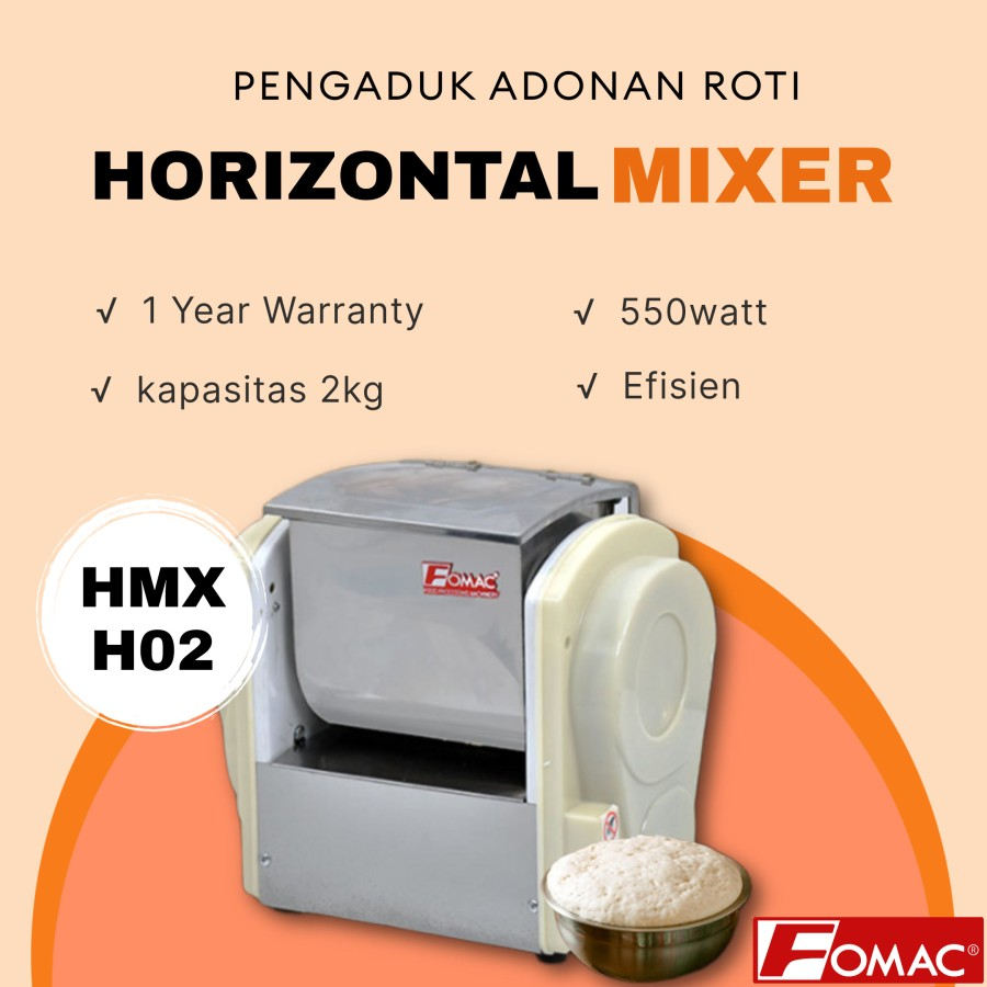 Mesin Pengaduk Adonan Mie/ Dough Mixer FOMAC HMX-HO2