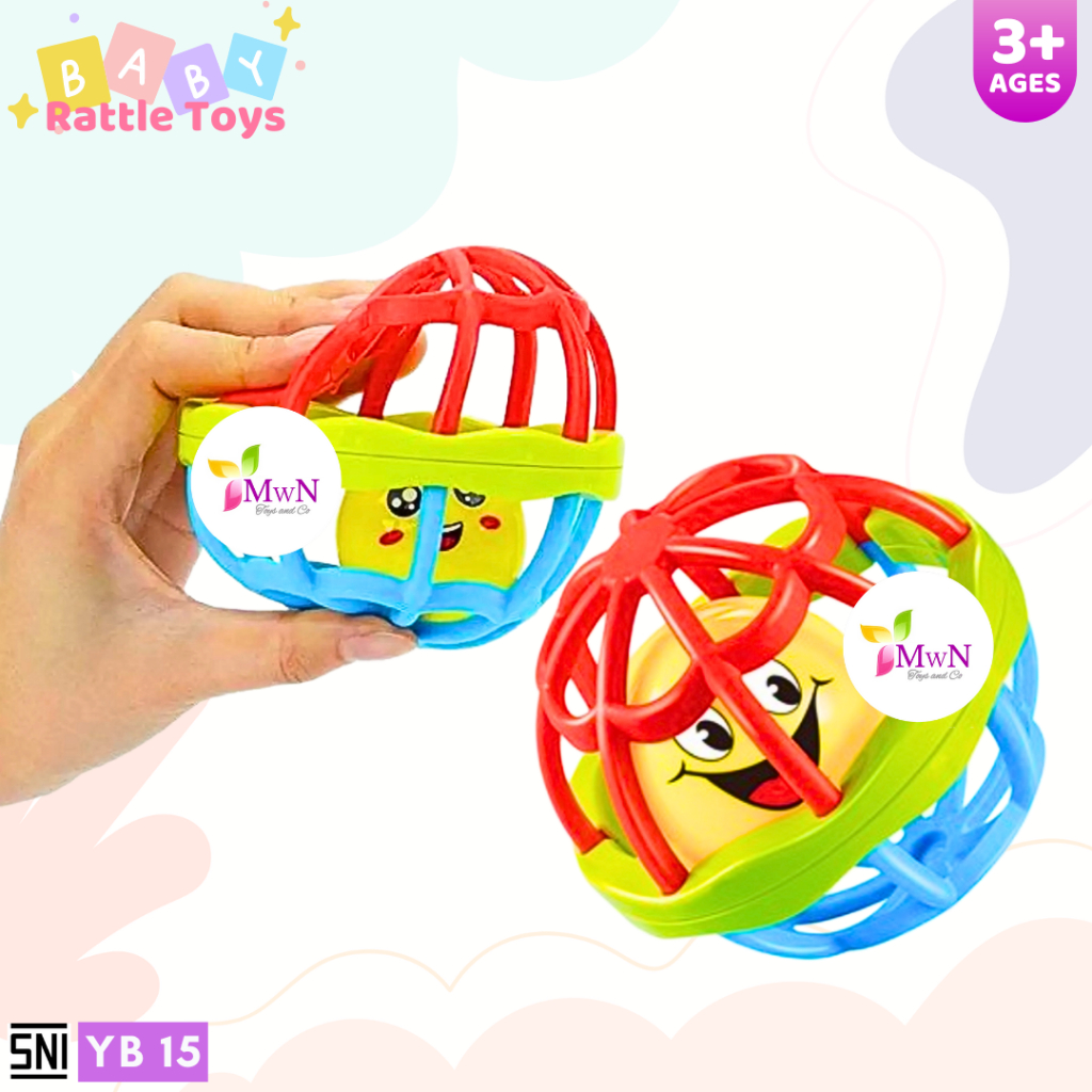 MWN Mainan Anak Bayi Baby Rattle Toys YB15