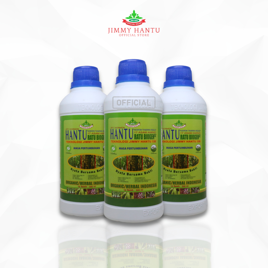 Pupuk Jimmy Hantu ZPT 500ML Hormon Masa Pertumbuhan Penyubur Tanah Tanaman Hias Perangsang Cepat Bua