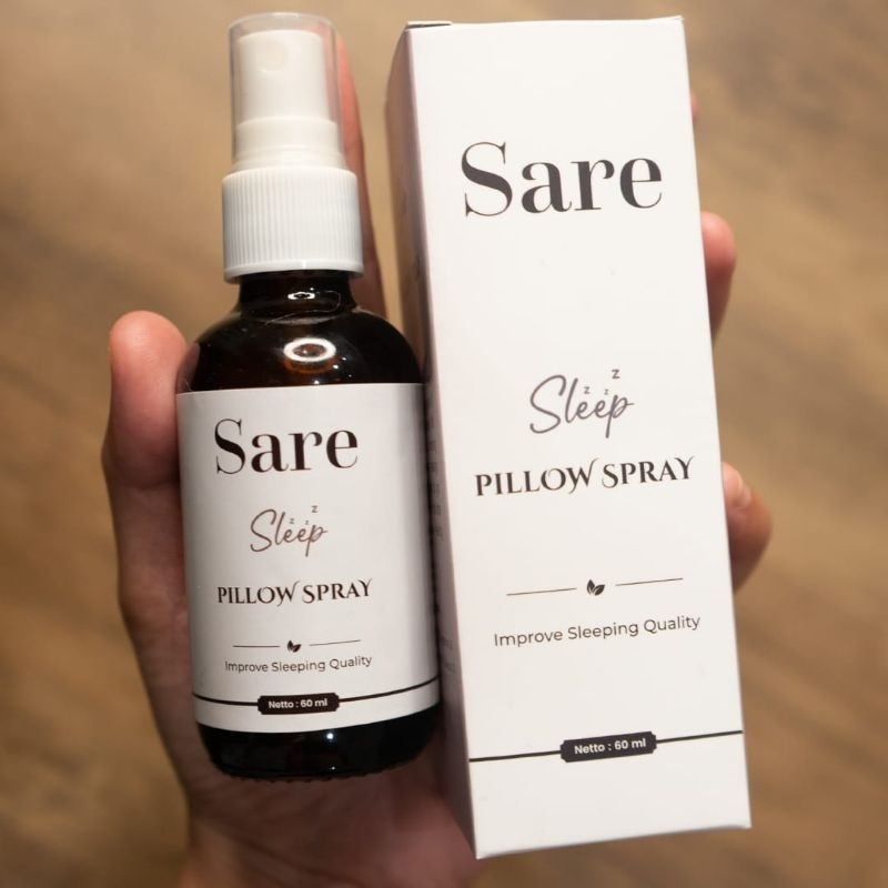 Sare pillow spray mengatasi insomnia / susah tidur aman tanpa efek samping sangat cocok buat yg susah tidur