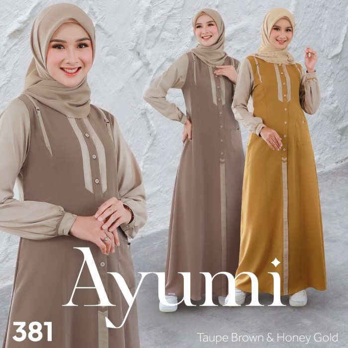 GAMIS AYUMI 381 By ETHICA FASHION & FRIENDS // GAMIS TERBARU 2023