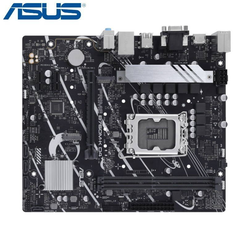 Motherboard Intel Asus PRIME B760M K DDR4 LGA 1700