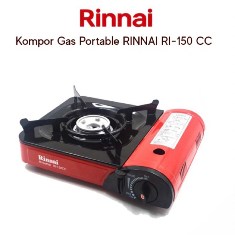 Rinnai - Kompor Gas Portable Rinnai RI 150 CC