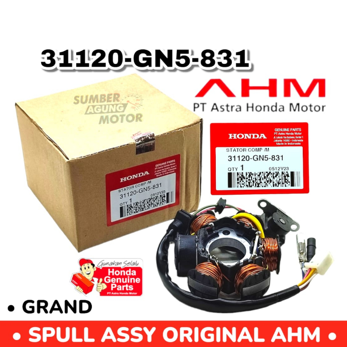 STATOR COMP SPUL SET SPULL ASSY HONDA GRAND 31120-GN5-831 ORIGINAL AHM