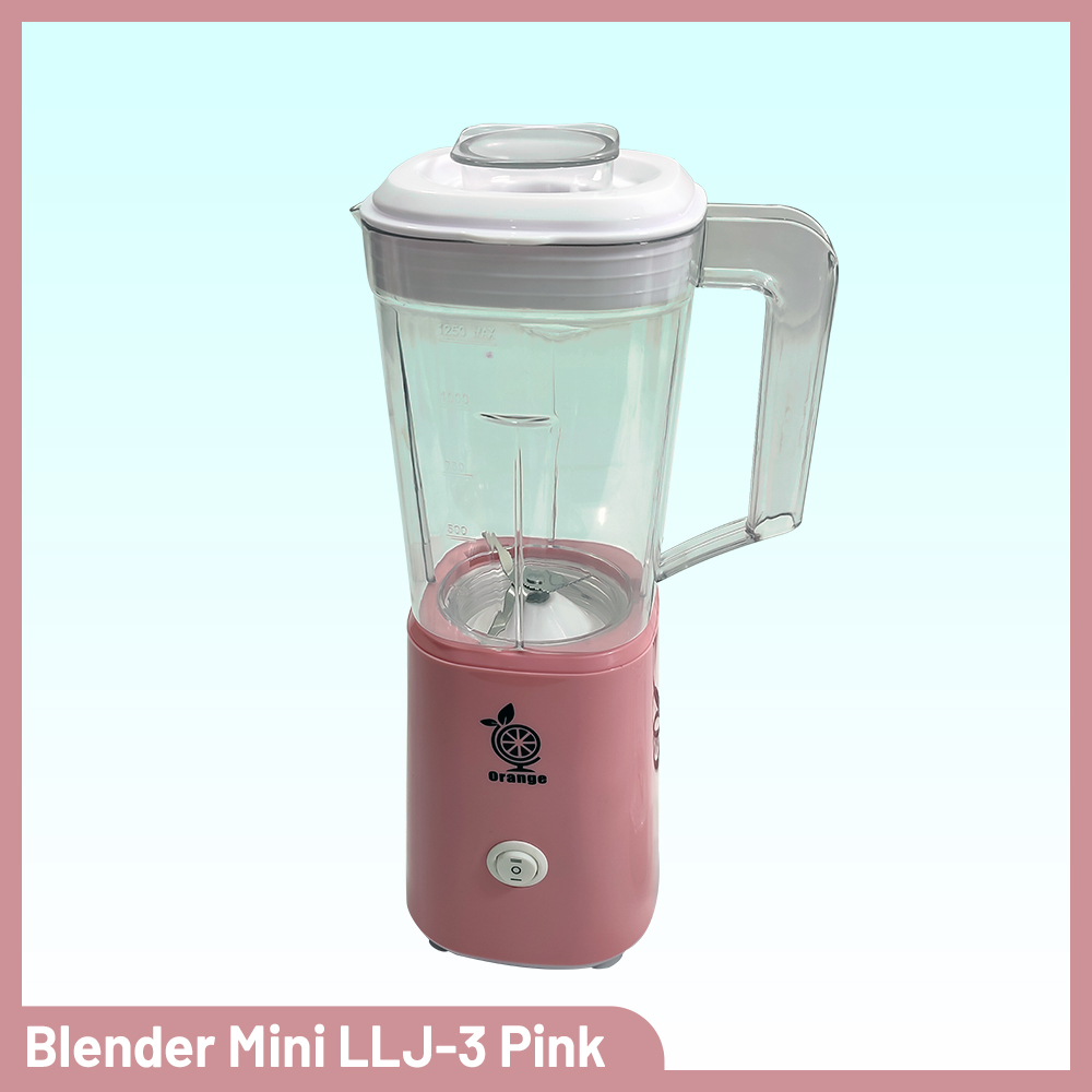 Blender Juicer Elektronik Penggiling Buah Sayur dan Daging 1.2 L Blender Mini Portable