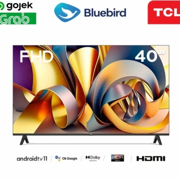 Led Tv TCL 40inch 40 inch 40A7 A7 40A9 A9 Android 11 Smart Digital AI A+