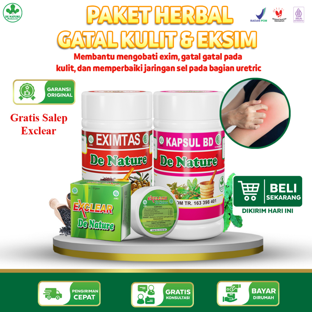 Obat Eksim Kering Basah Kurap Kudis Kudis Skabies Cacar air Psoriasis PALING AMPUH Gratis Salep excl
