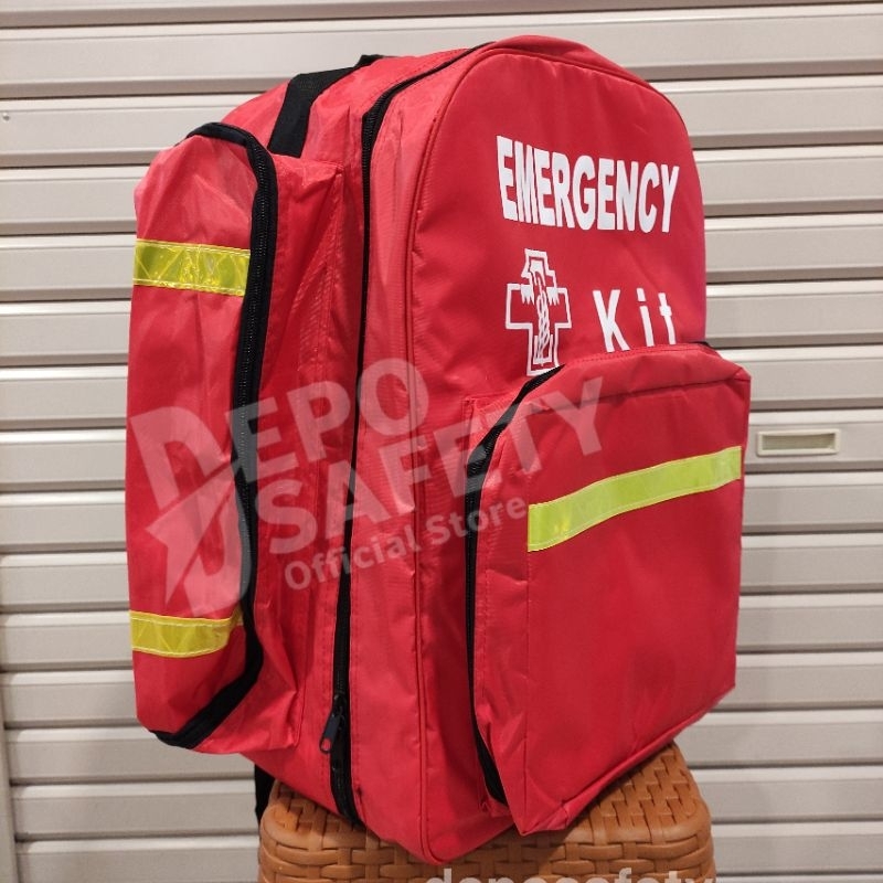 Tas P3K Emergency Kit Plus Isi Type A - B - C