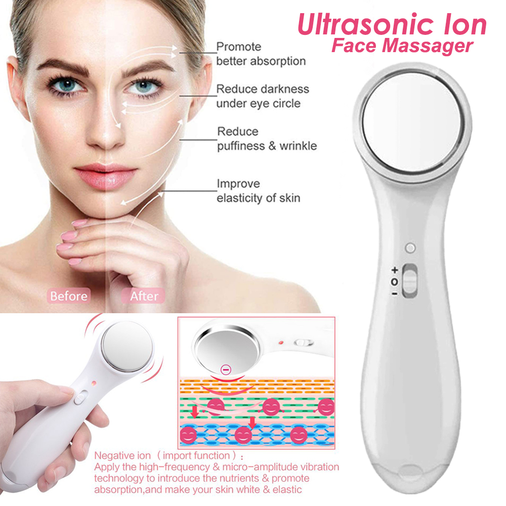 SETRIKA WAJAH / ION MASSAGER Setrika Wajah Vibration Instrument ION Face Massage