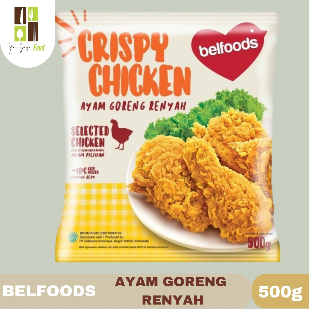 Belfoods Crispy Fried Chicken / Ayam Goreng Renyah 500g