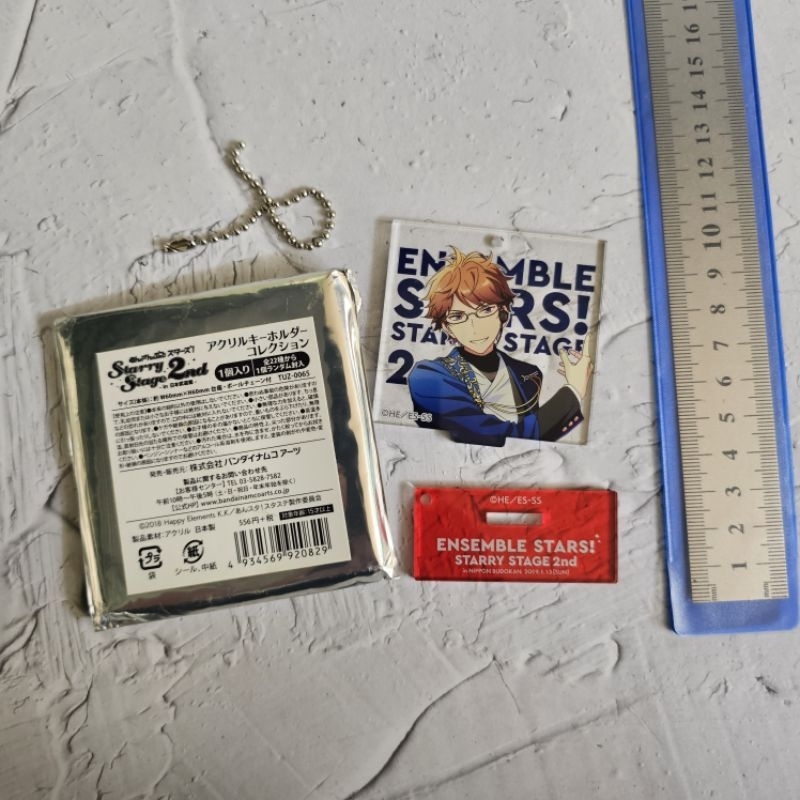 official merch acrylic stand keychain ensemble stars akiomi kunugi