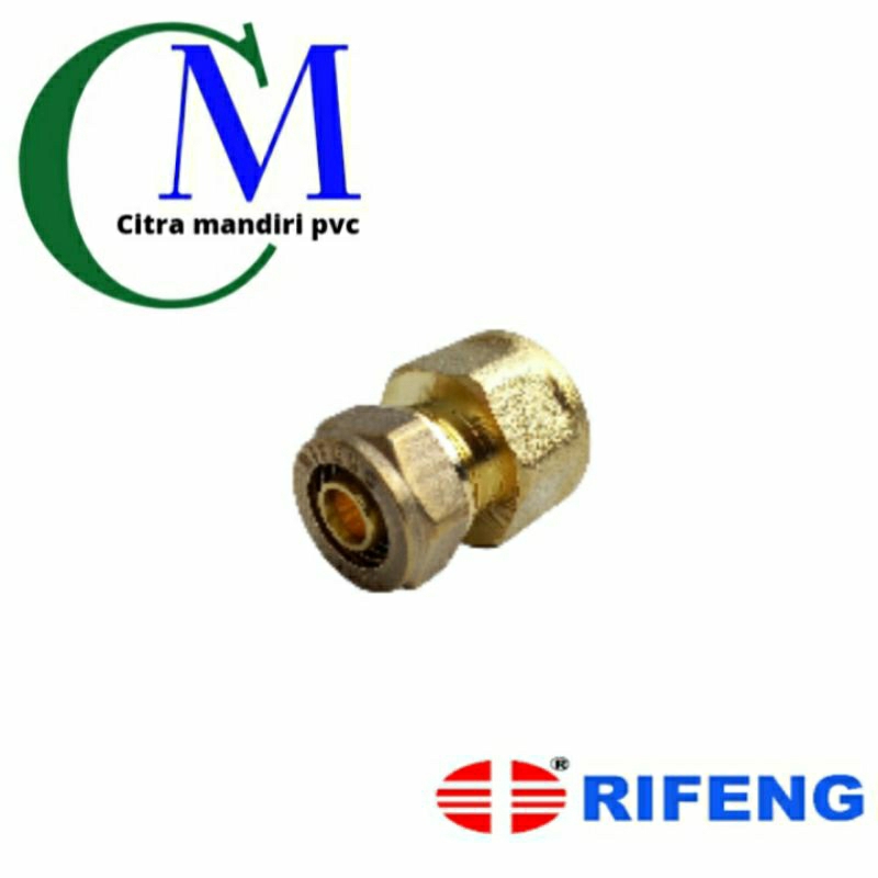 Female Straight Union - S 1620 X 1/2 F - sdd 3/4 x 1/2F - Rifeng