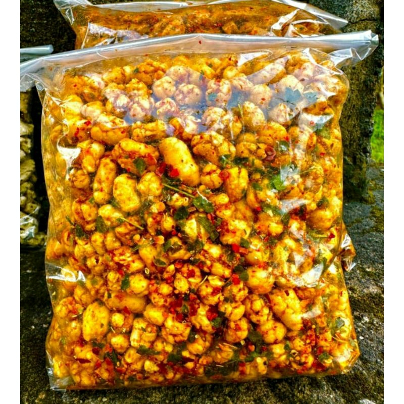 

Pilus cikur pilus kencur pedas daun jeruk isi 1.kg