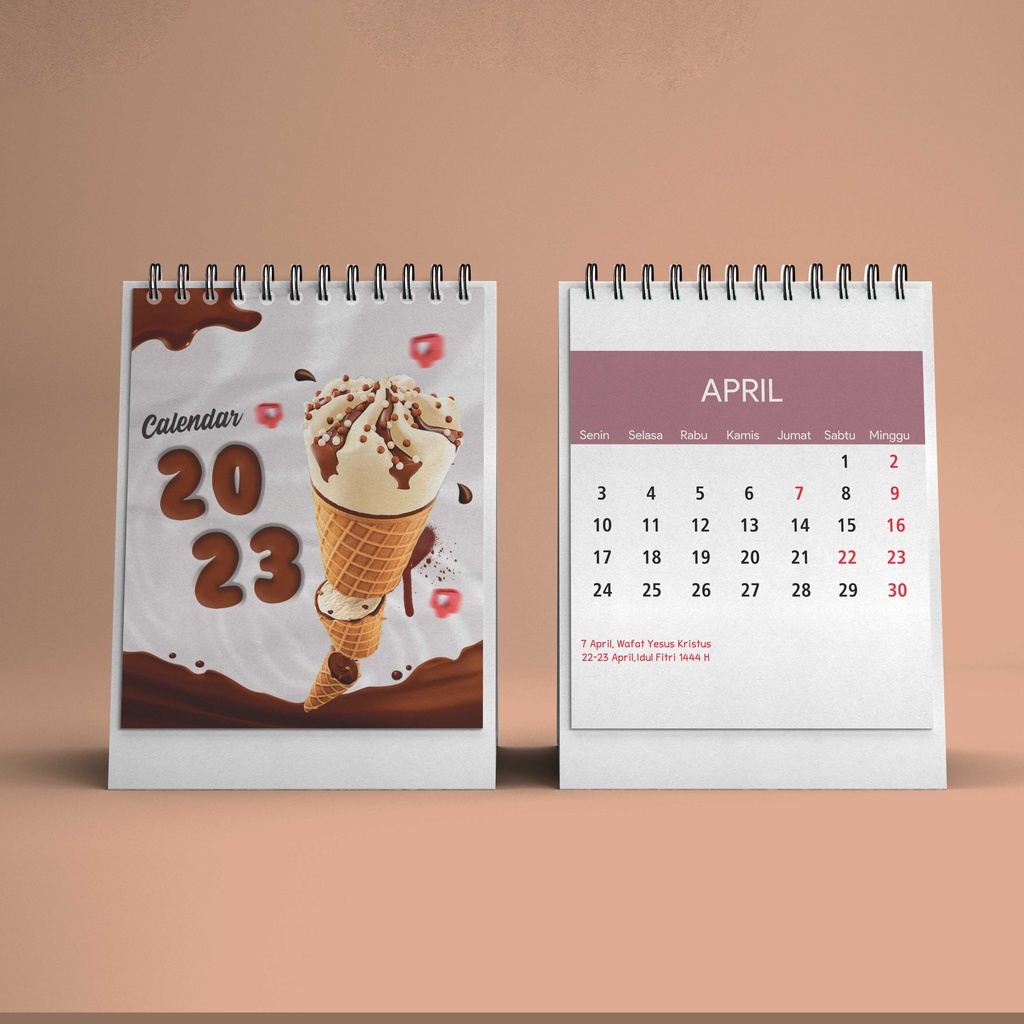 

KALENDER MEJA - KALENDER 2023 - KALENDER MEJA MINI
