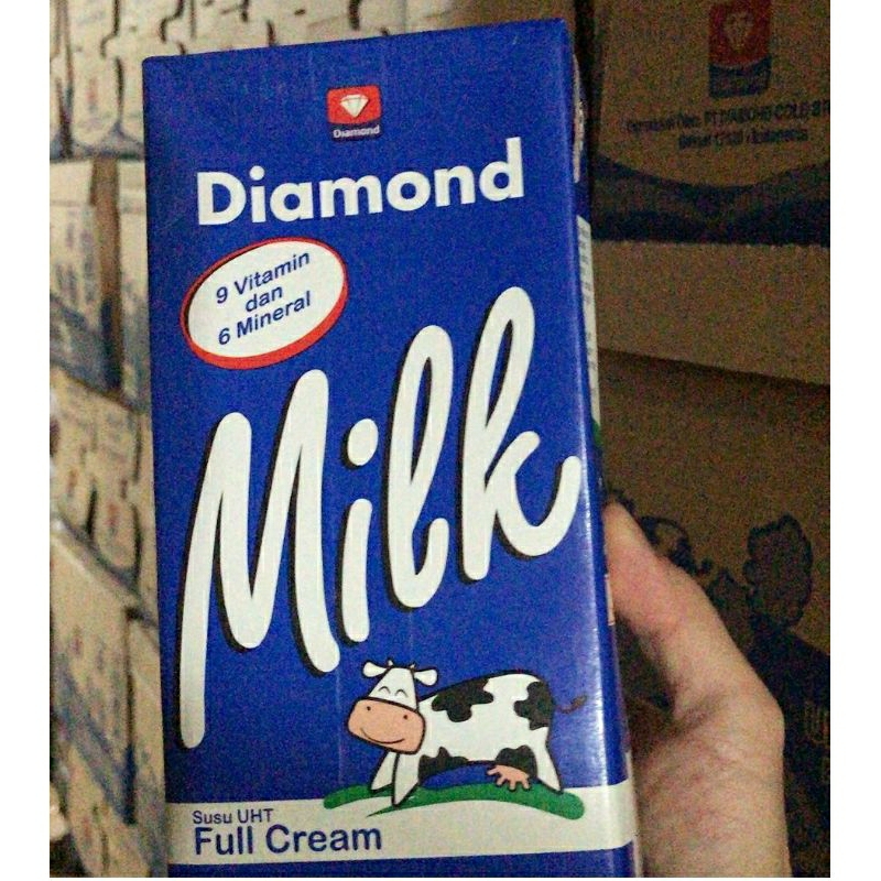 

Susu Diamond UHT Full Cream 1Ltr