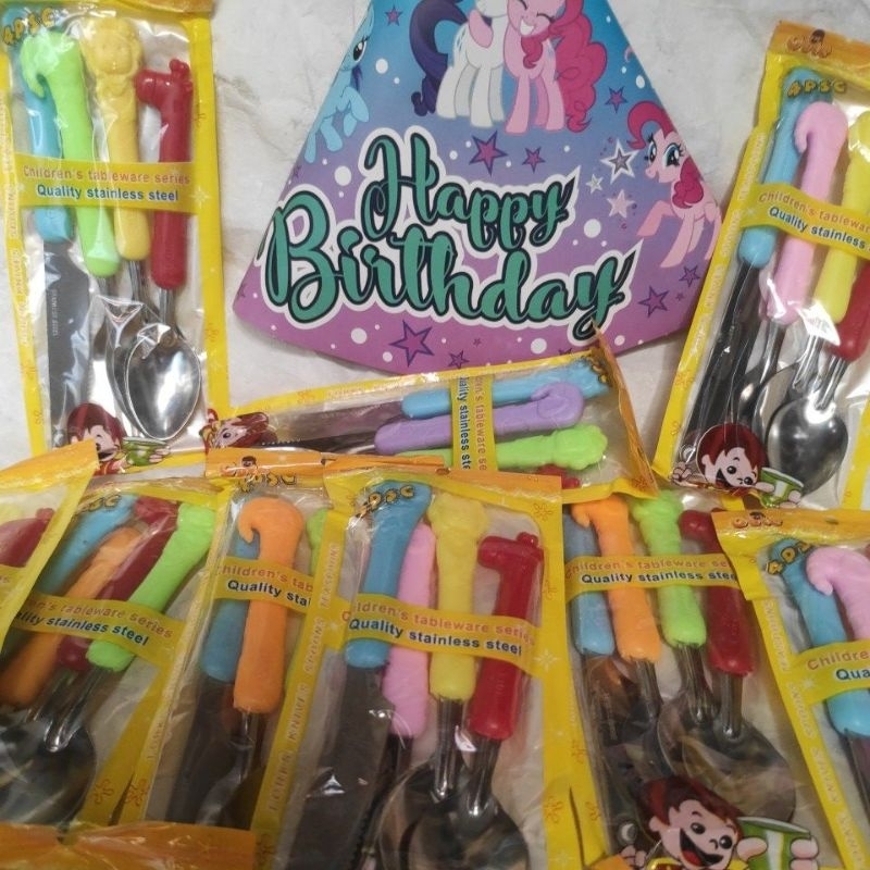 Sendok makan anak stainless steel SET