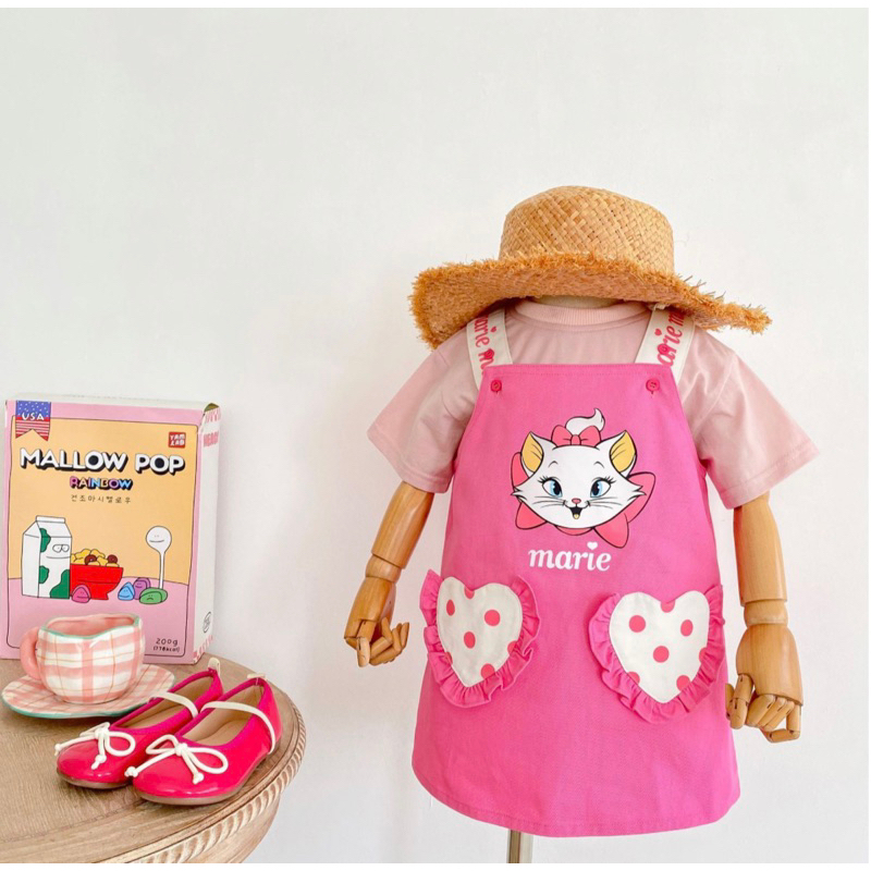 baju anak cewe baju dress marie cat PIKABEBE KIDS