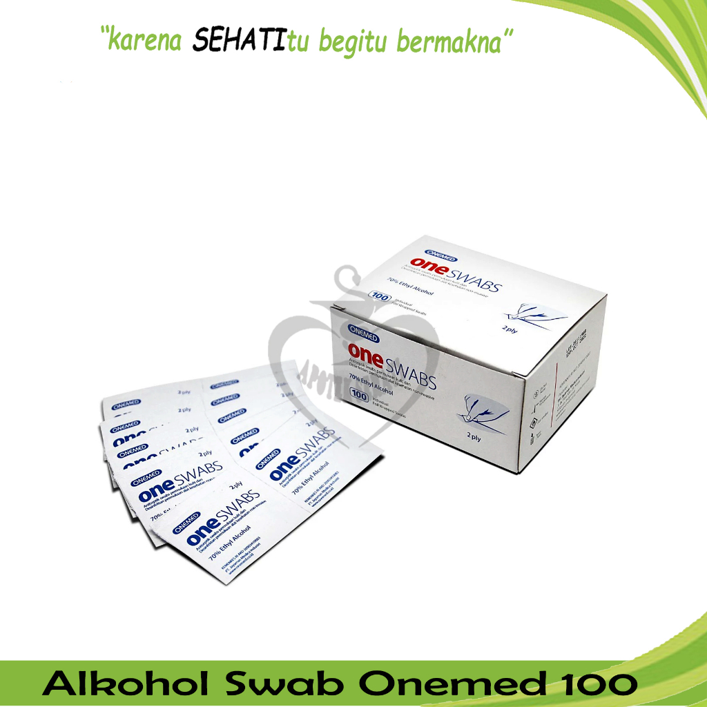 ALKOHOL SWAB ONE MED / Antiseptik / Anti Bakteri