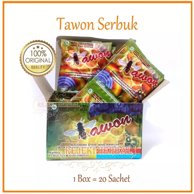 TWS Jamu  Tawon Serbuk 1 box  Manjur