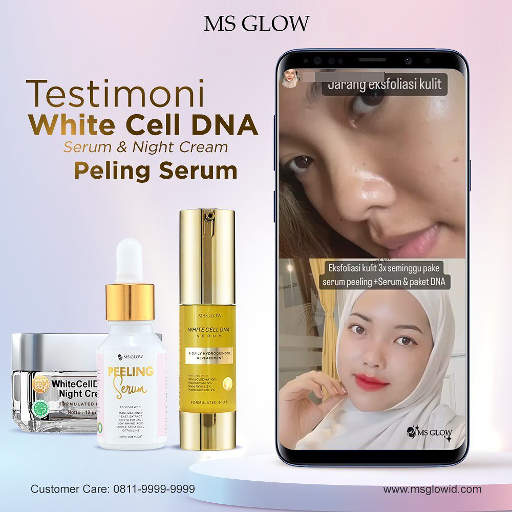 Ms Glow Paket White Cell Dna