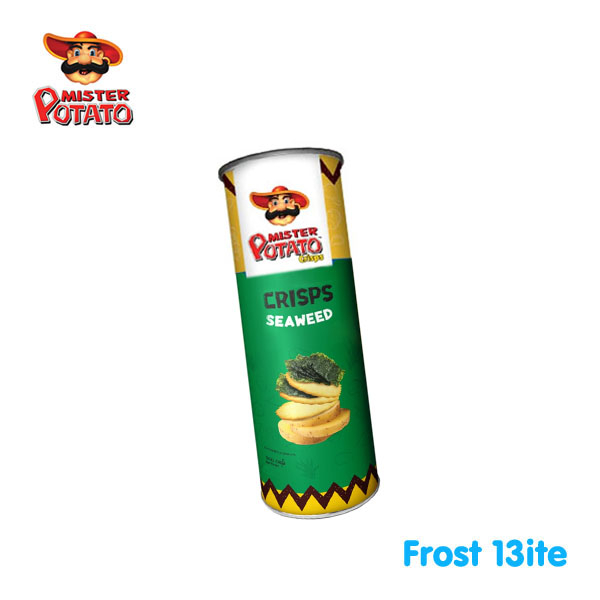 

Mister Potato Crisps Rasa Rumput Laut 80g