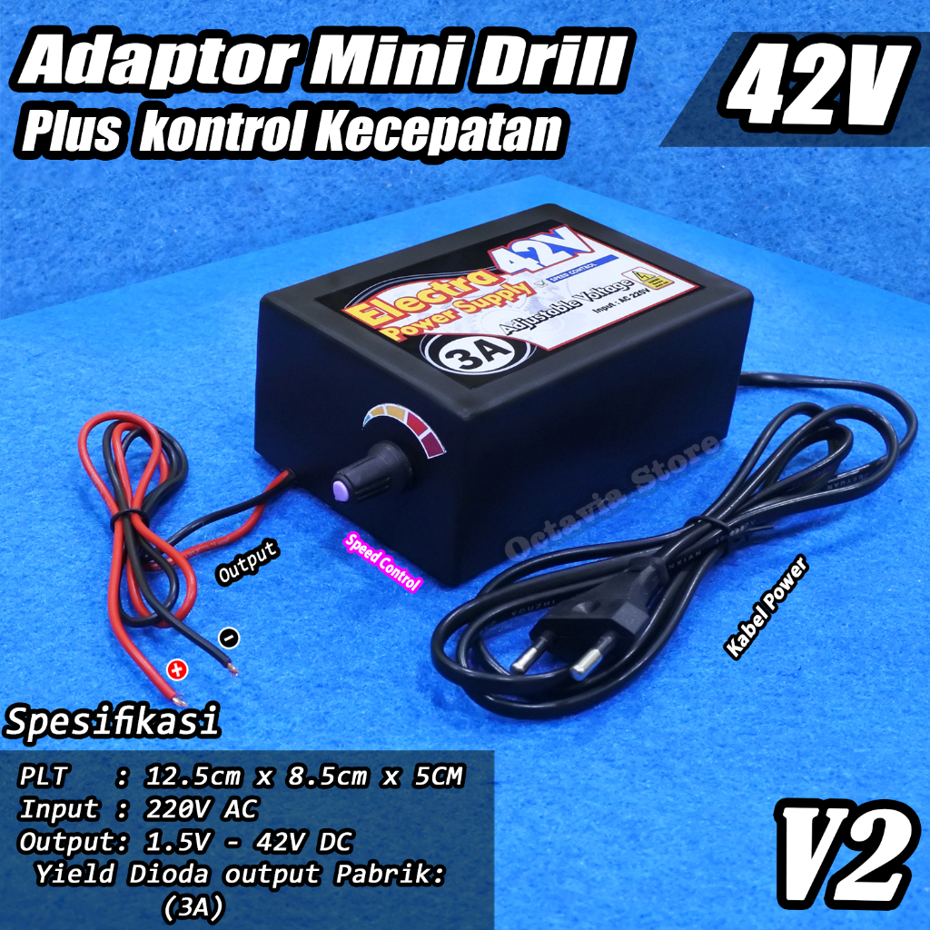 ADAPTOR Power supply Dinamo Dan Bor Mini Drill