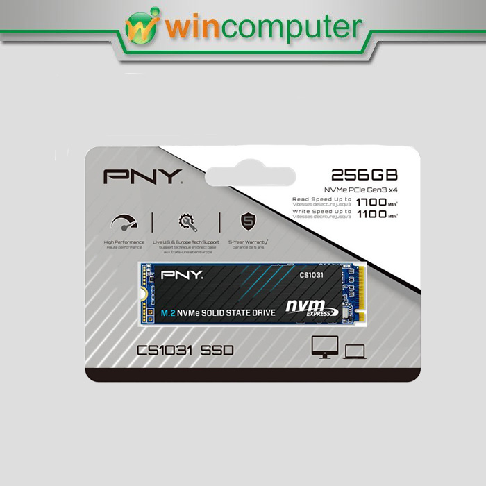 PNY SSD CS1031 256GB M.2 NVME GEN 3X4