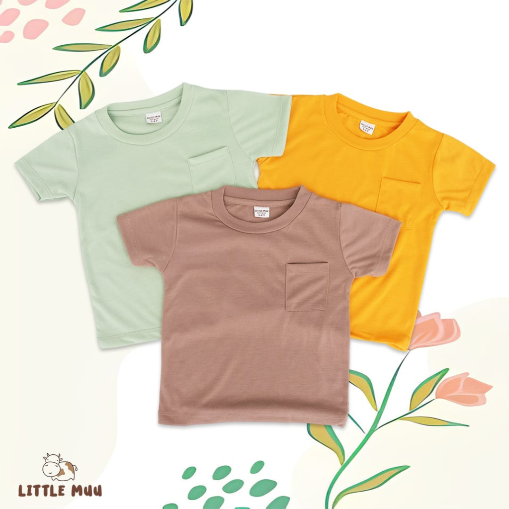 BEELOFT LITTLE MUU POCKET TEE