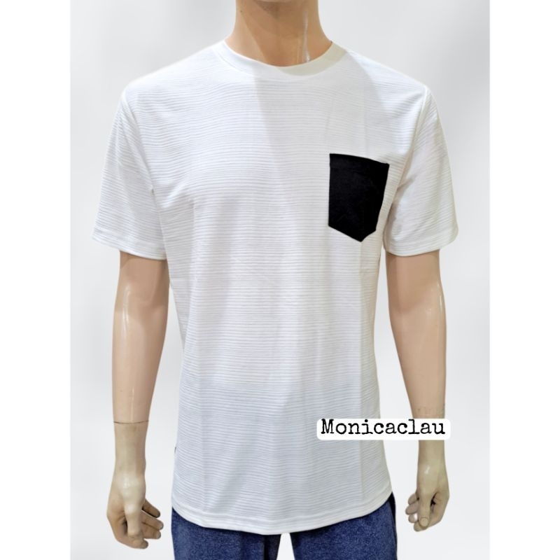 Kaos Pria Poshboy Original Sontar Print Tshirt Katun Putih