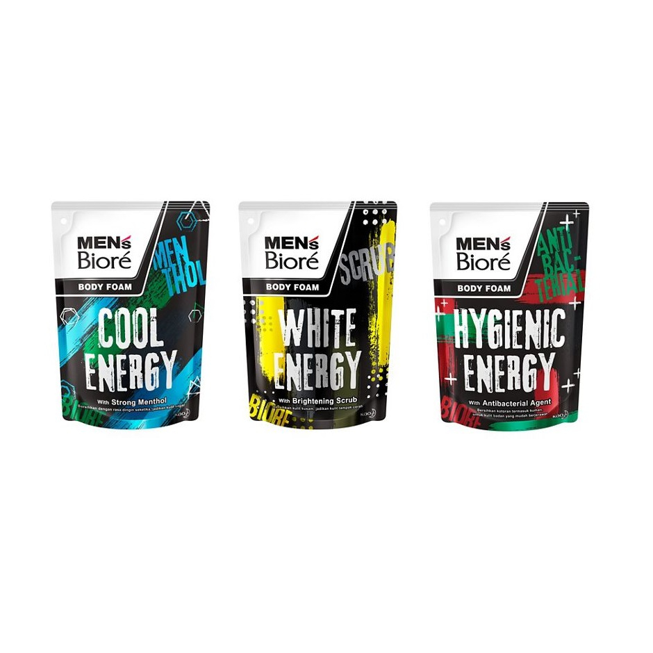 Biore Men Body Foam Refill 250ml/400ml ( 3 varian )